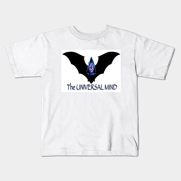 The Universal Mind Bat Kids T-Shirt by ZerO POint GiaNt